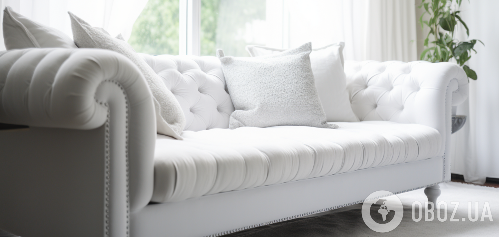 Задание со звездочкой: как почистить белый диван до состояния нового