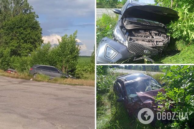 Внаслідок ДТП постраждало четверо осіб