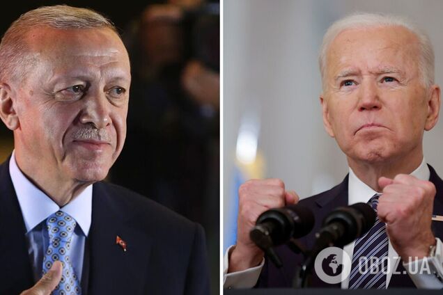 Байден и Эрдоган в Вильнюсе обсудили поддержку Украины: до чего договорились