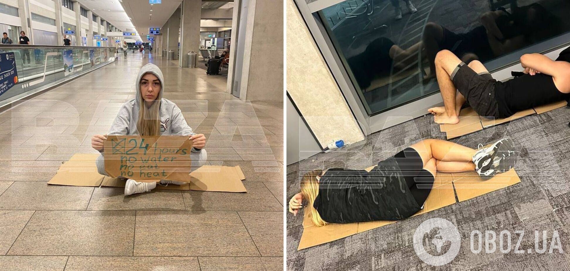 'Отобрали паспорта, сидим на картонках': россиянка устроила истерику из-за депортации из Израиля 'без причин'. Видео