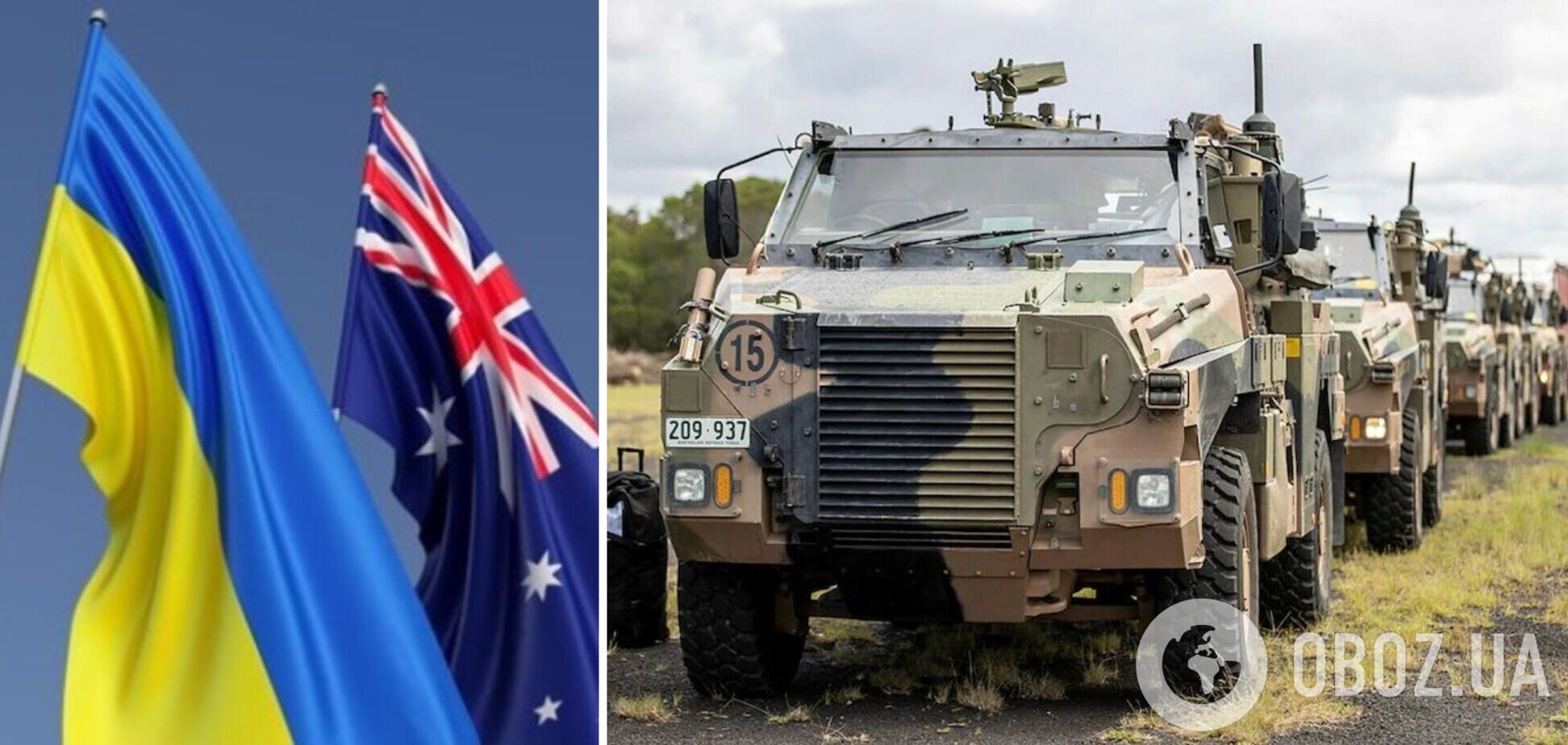 Австралія надасть Україні новий пакет військової допомоги, включно з 30 'Бушмастерами'