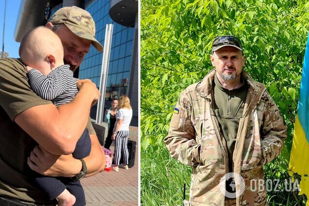 Олег Сенцов, который получил контузию на войне, встретился с новорожденным сыном в день своего 47-летия. Трогательные фото