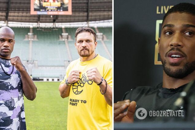 Джошуа готовит подставу Усику с боем за звание абсолютного чемпиона