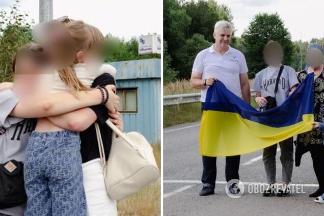 Украина вернула с оккупированной территории еще двоих детей: их мама была в плену. Фото