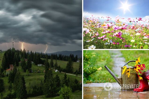 Дощі з грозами та спека до +32: синоптики оновили прогноз погоди в Україні на п'ятницю. Карта