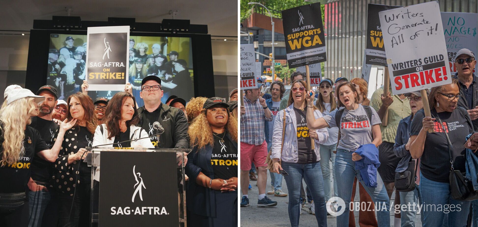 Вперше за 63 роки Гільдія акторів приєдналися до страйку сценаристів: що вони вимагають і як це вже вплинуло на сферу кіно