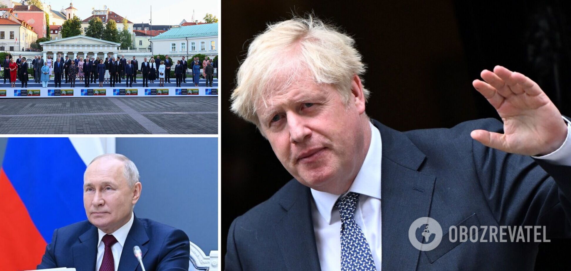 'Именно такая неопределенность подтолкнула Путина к вторжению': Джонсон упрекнул НАТО в нерешительности в отношении Украины