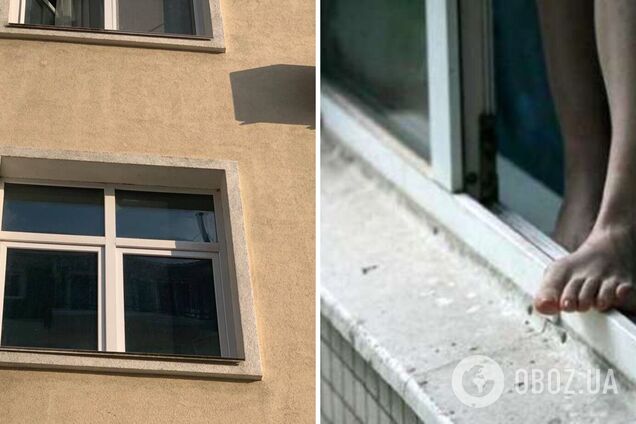 В пригороде Киева из окна третьего этажа выпала четырехлетняя девочка: все подробности. Фото