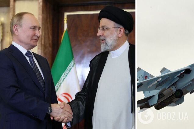 Росія не постачила Ірану жодного з 50 оплачених винищувачів Су-35: у Тегерані зростає обурення