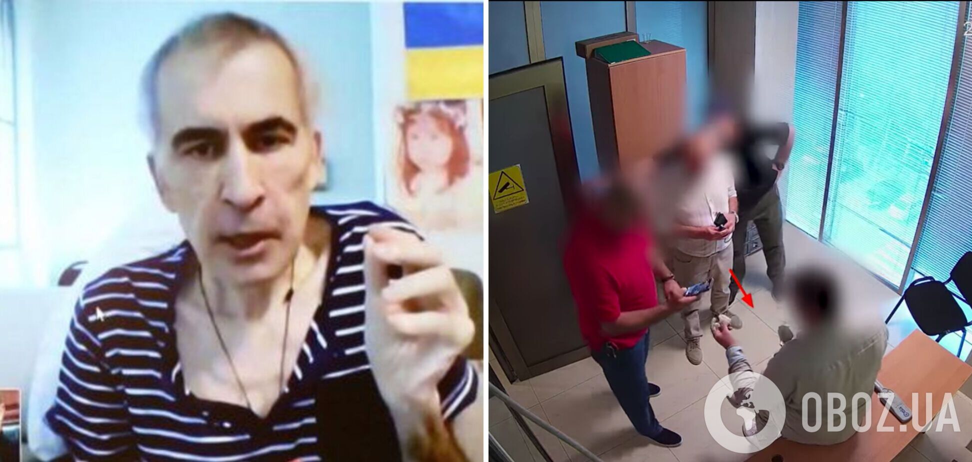 У Грузії звинуватили польських лікарів у спробі вкрасти аналізи Саакашвілі та показали відео