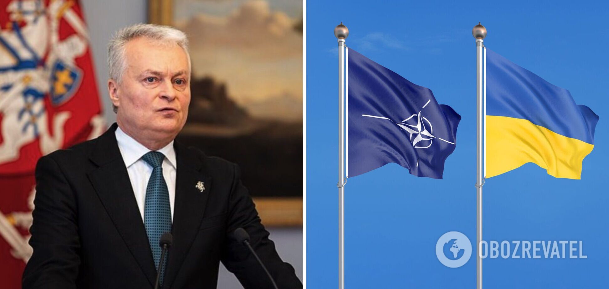 'Нужно очищение власти': президент Литвы сказал, от кого должна избавиться Украина для вступления в НАТО