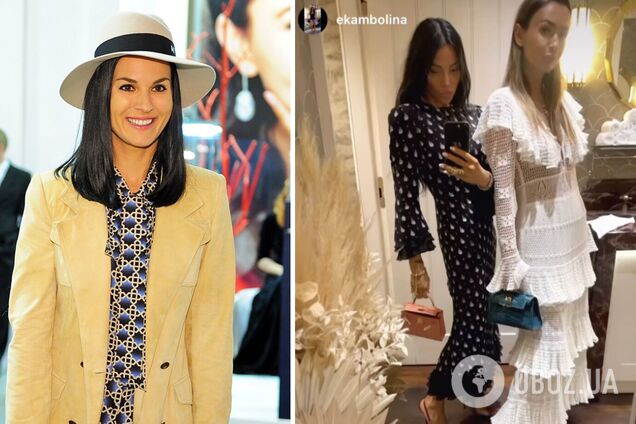 Сестра Ефросининой Лиза Ющенко, живущая в Москве, выгуляла образ за 40 тысяч долларов