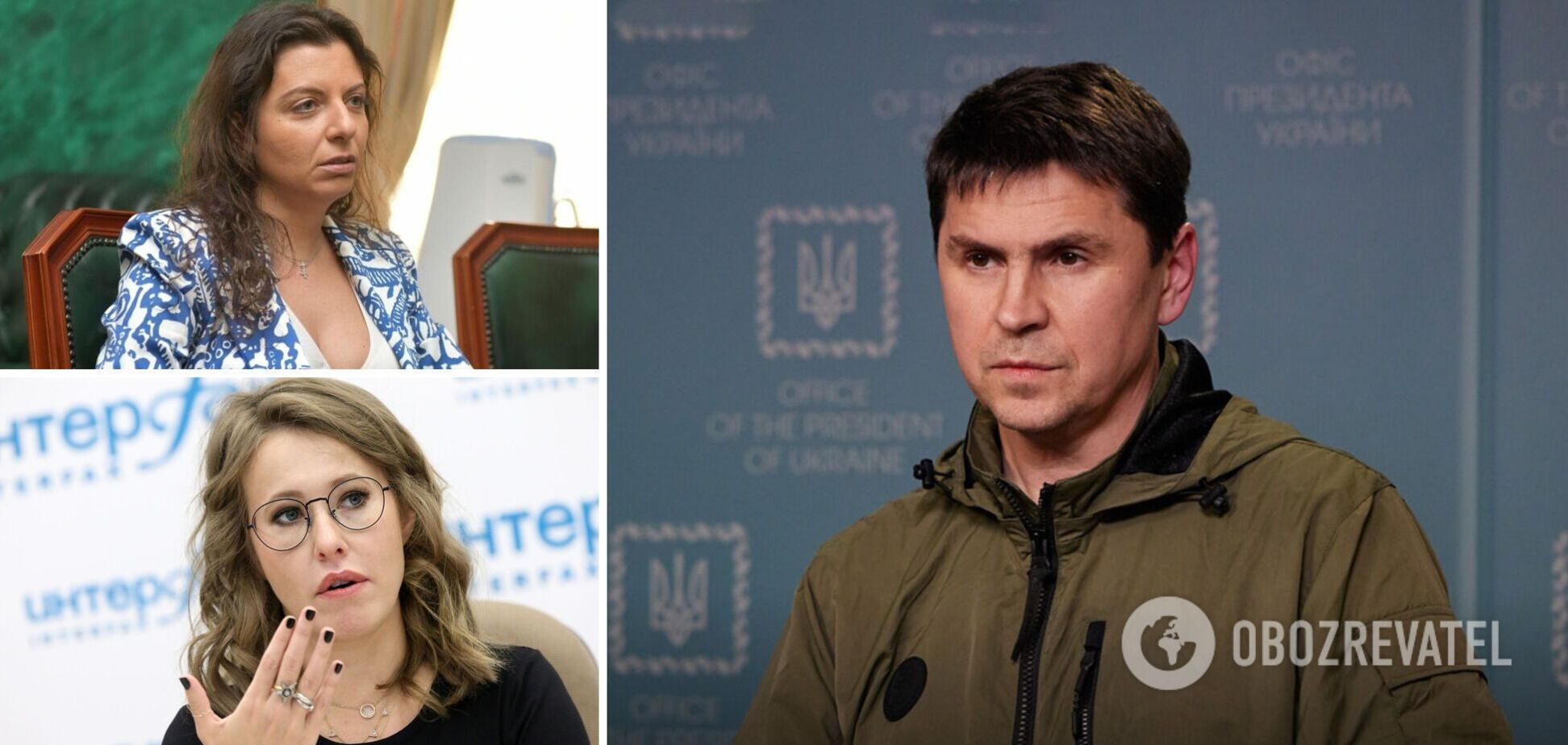 'Вони ж ні на що не впливають': у Зеленського прокоментували 'замах' на Симоньян і Собчак