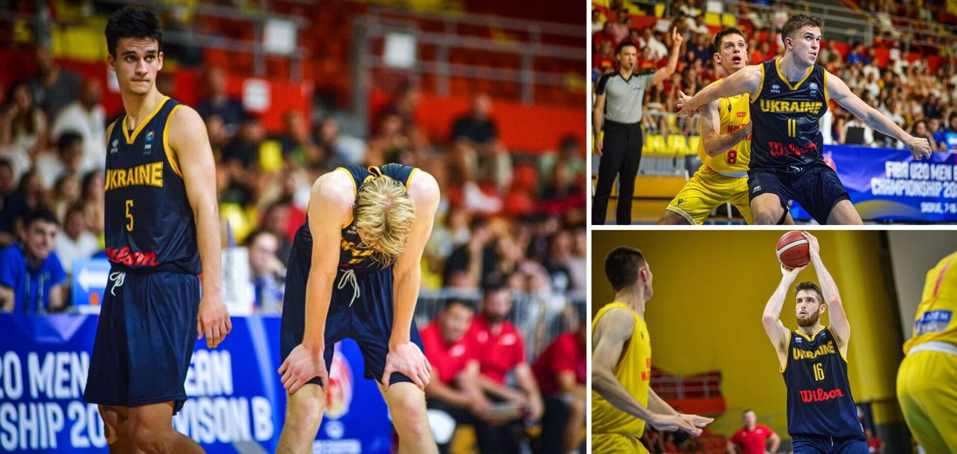 Сборная Украины проиграла в полуфинале Евробаскета U-20, но не вылетела с турнира