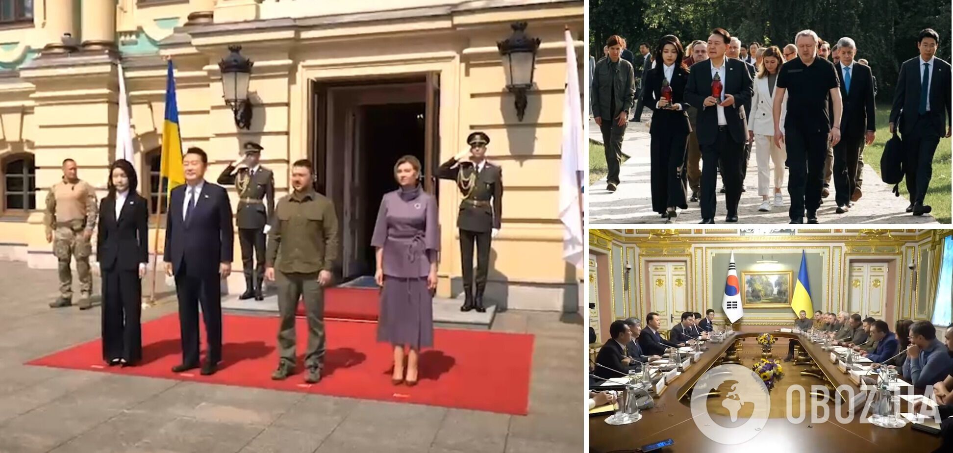 Президент Южной Кореи прибыл в Украину и встретился с Зеленским: ключевые темы переговоров. Фото и видео