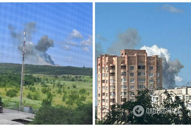 До окупантів у Луганськ та Бердянськ завітала 'бавовна': фото вибуху