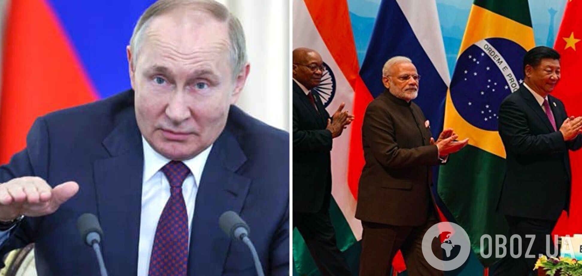Боїться Гааги? Путін досі не вирішив, чи полетить на саміт БРІКС у ПАР