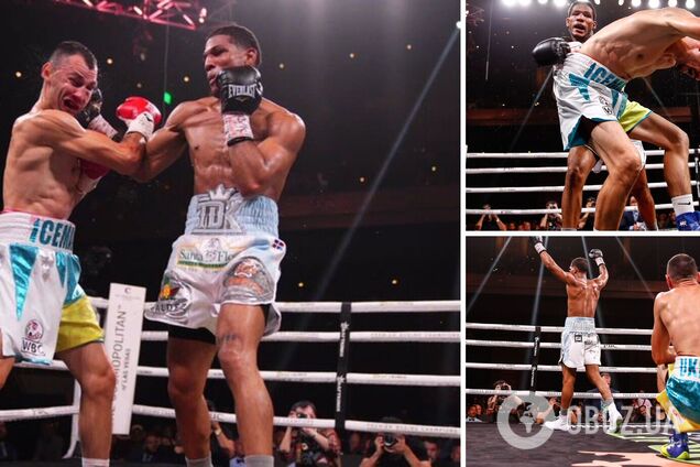 Знаменитий український боксер програв нокаутом, потрапивши під час бою в нокдаун. Відео