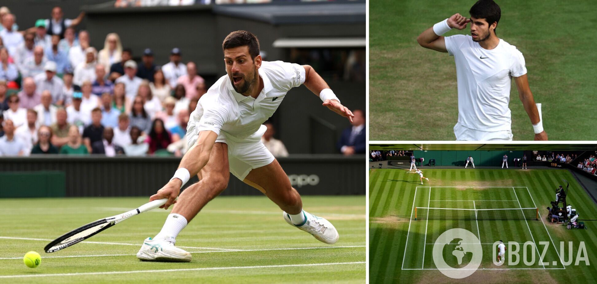 В матче сильнейших теннисистов планеты определился победителя Wimbledon-2023