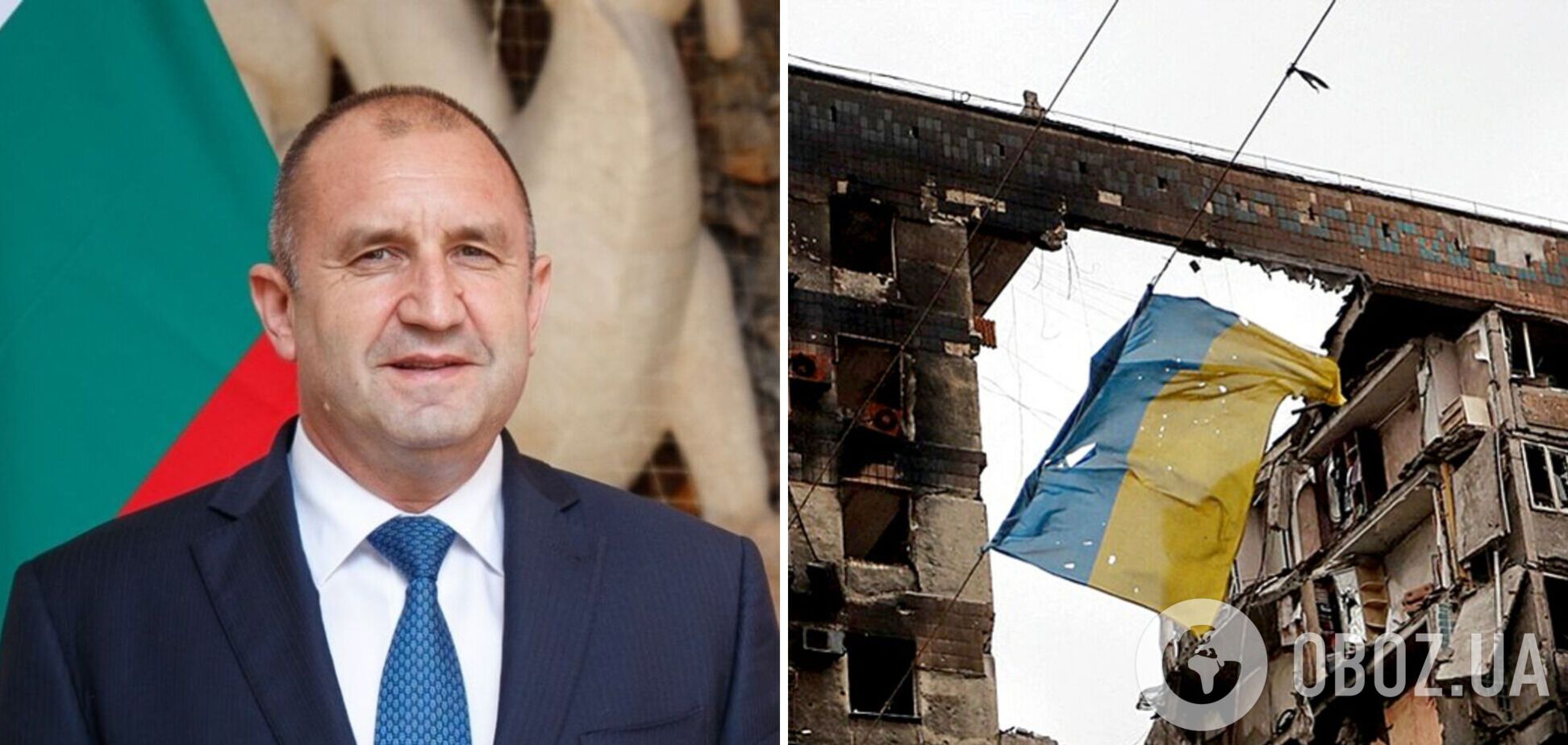 Президент Болгарії Радев звинуватив Україну в 'наполяганні на війні' і отримав відповідь