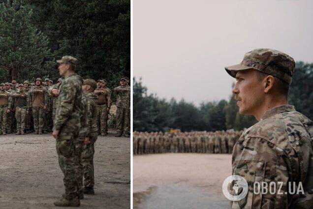 Встреча защитника Азовстали после плена с бойцами