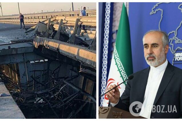 'Такие действия подрывают безопасность': в МИДе Ирана цинично отреагировали на взрывы на Крымском мосту
