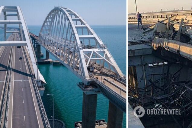 'С любопытством наблюдаем': в СБУ прокомментировали взрывы на Крымском мосту