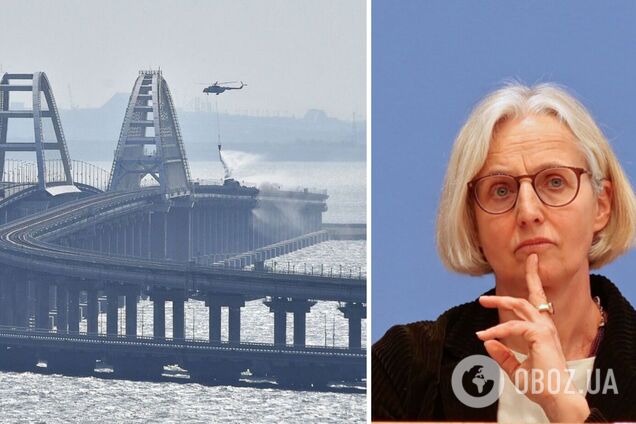 'Считаем необходимым напомнить': в Германии отреагировали на взрывы на Крымском мосту