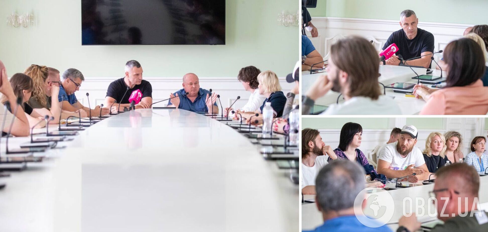 Кличко зустрівся з представниками Національної ресторанної асоціації щодо подовження часу роботи закладів