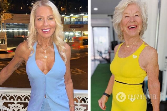 Дають фору молодим: фітнес-бабусі, які у 50+ мають чудову фігуру. Фото