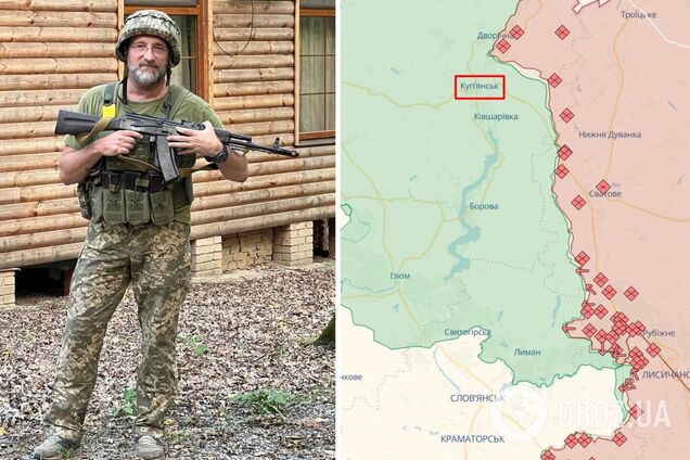 'Враг ничего не прорвал, позиции на месте': аэроразведчик рассказал, что происходит на Купянском направлении. Карта