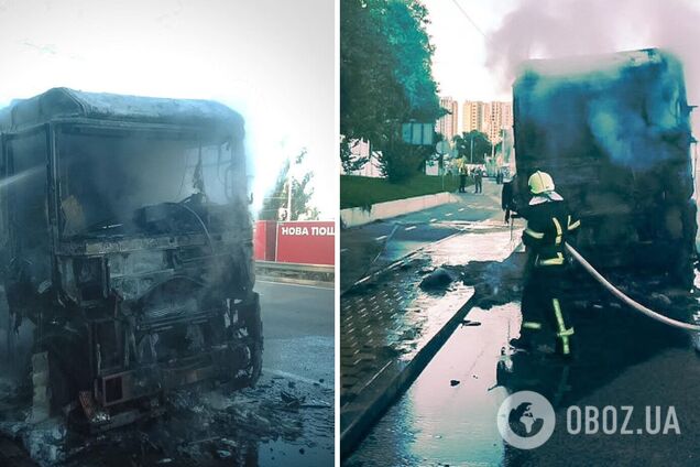 На жаль, машина повністю згоріла