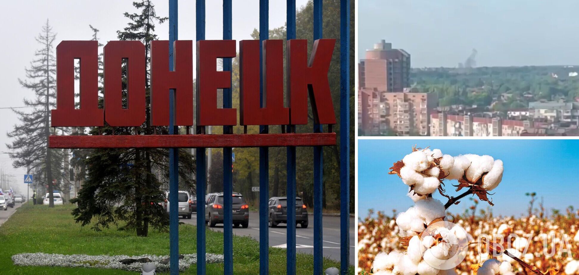Бавовна в Донецьку
