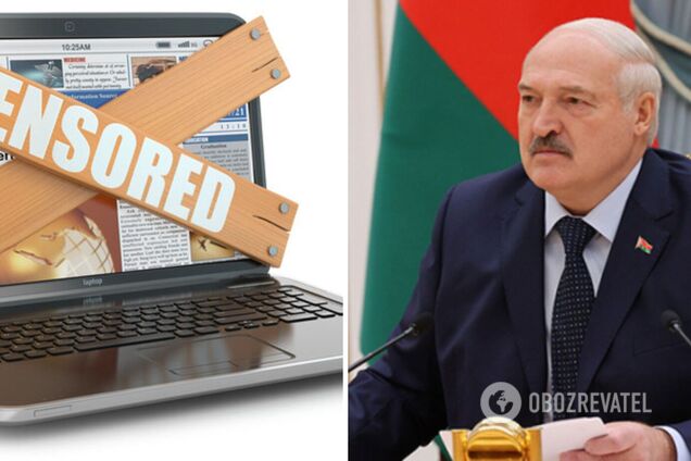 Лукашенко запретил в Беларуси работу СМИ 'недружественных стран'