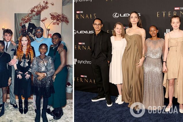 Їхньої любові вистачить на всіх: шість знаменитостей, які виховують п'ять і більше дітей. Фото