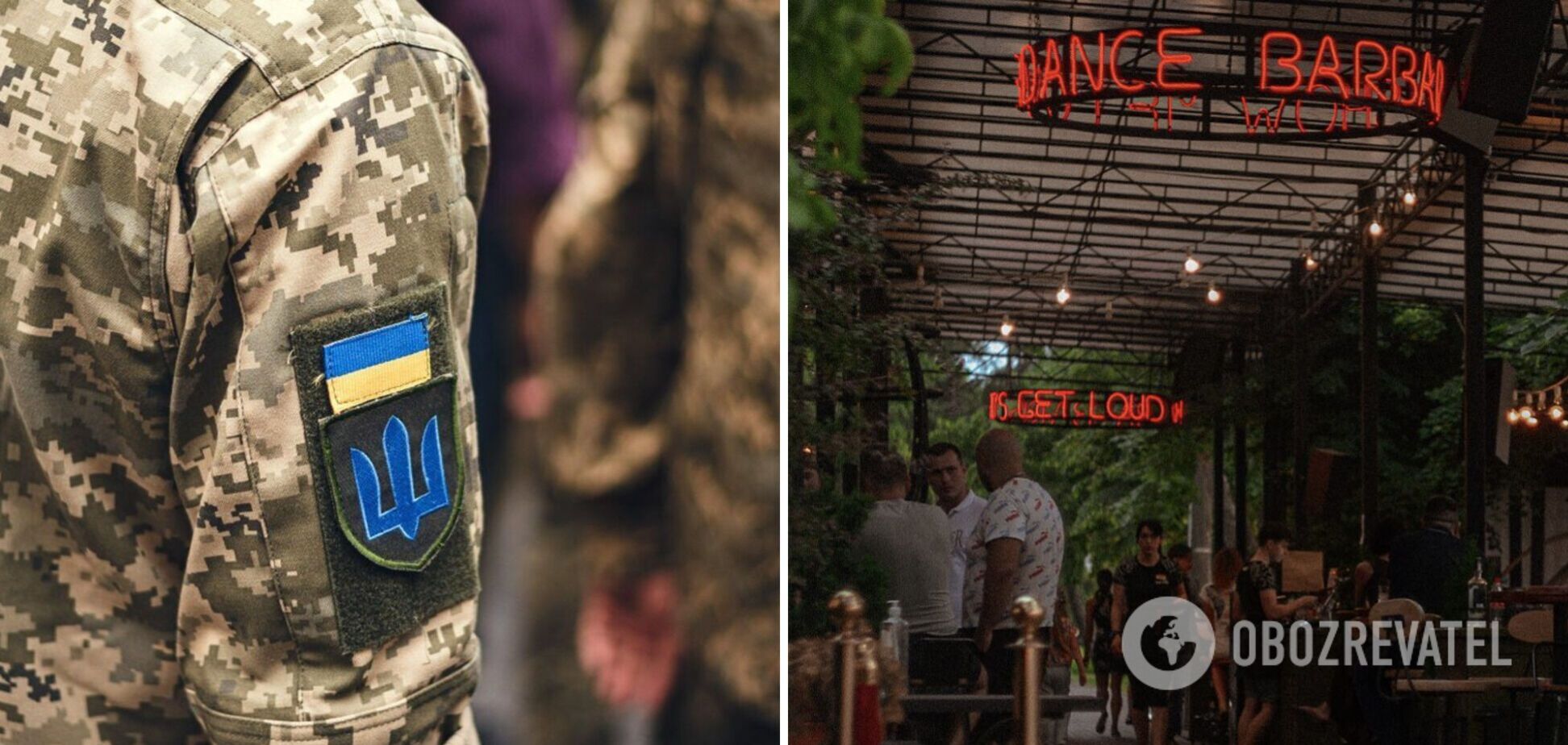 'Такий внутрішній порядок': у Кременчуці військового не пускали у заклад у формі. Відео