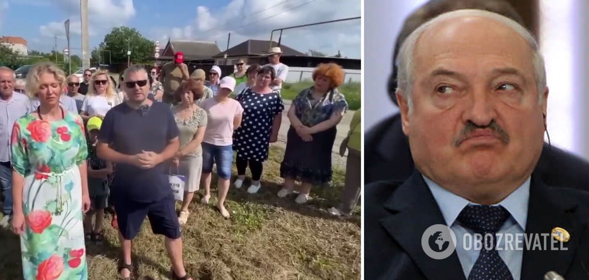 'Тільки на тебе надія': мешканці Краснодарського краю записали слізливе звернення до Лукашенка і пригрозили маршем на Москву. Відео