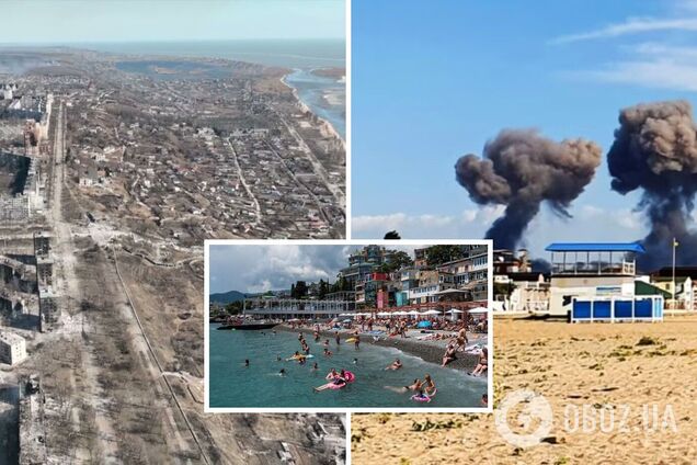 Вибухи не зупинили: росіяни їдуть на відпочинок у Крим 'альтернативним шляхом' і скаржаться на жахи зруйнованого Маріуполя