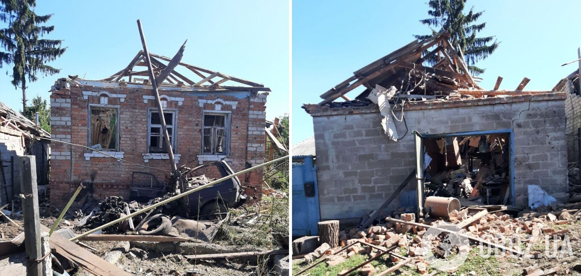 Оккупанты нанесли массированный удар по Казачьей Лопани на Харьковщине: есть погибший. Фото