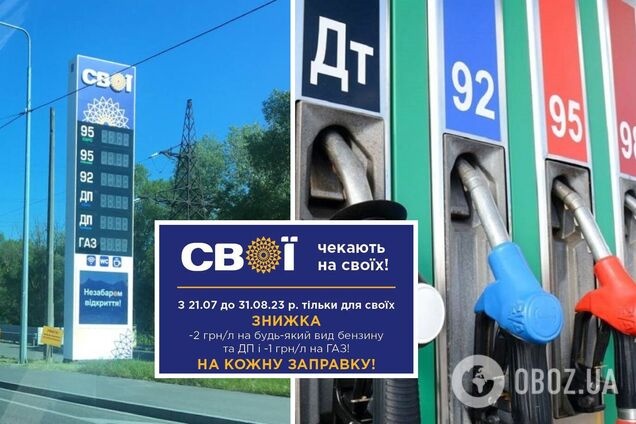 На АЗС 'СВОЇ' у Києві роздаватимуть подарунки та зберуть гроші для захисників України: як взяти участь