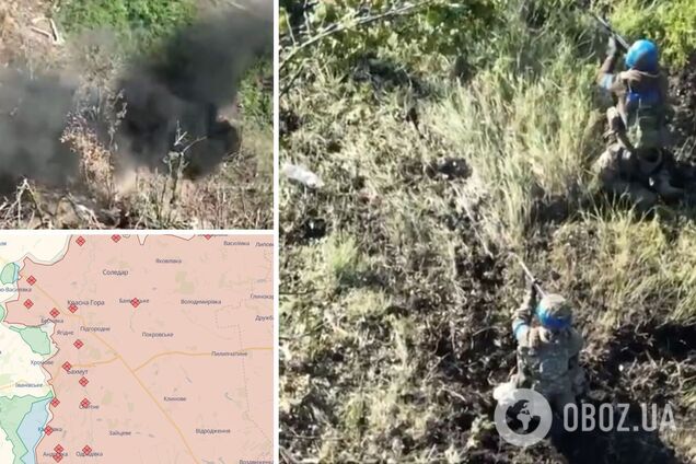 Контрнаступление происходит каждый день: бойцы 30-й ОМБр показали, как зачищают вражеские позиции под Бахмутом. Видео