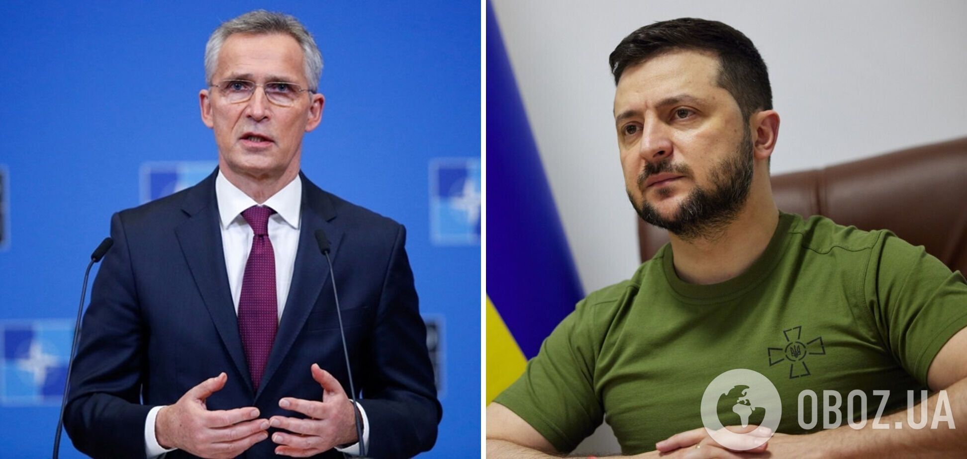 Обсудили интеграцию Украины в НАТО и ‘зерновой коридор’: Зеленский провел переговоры со Столтенбергом