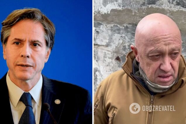 Блінкен: на місці Пригожина я б хвилювався за свою безпеку і життя