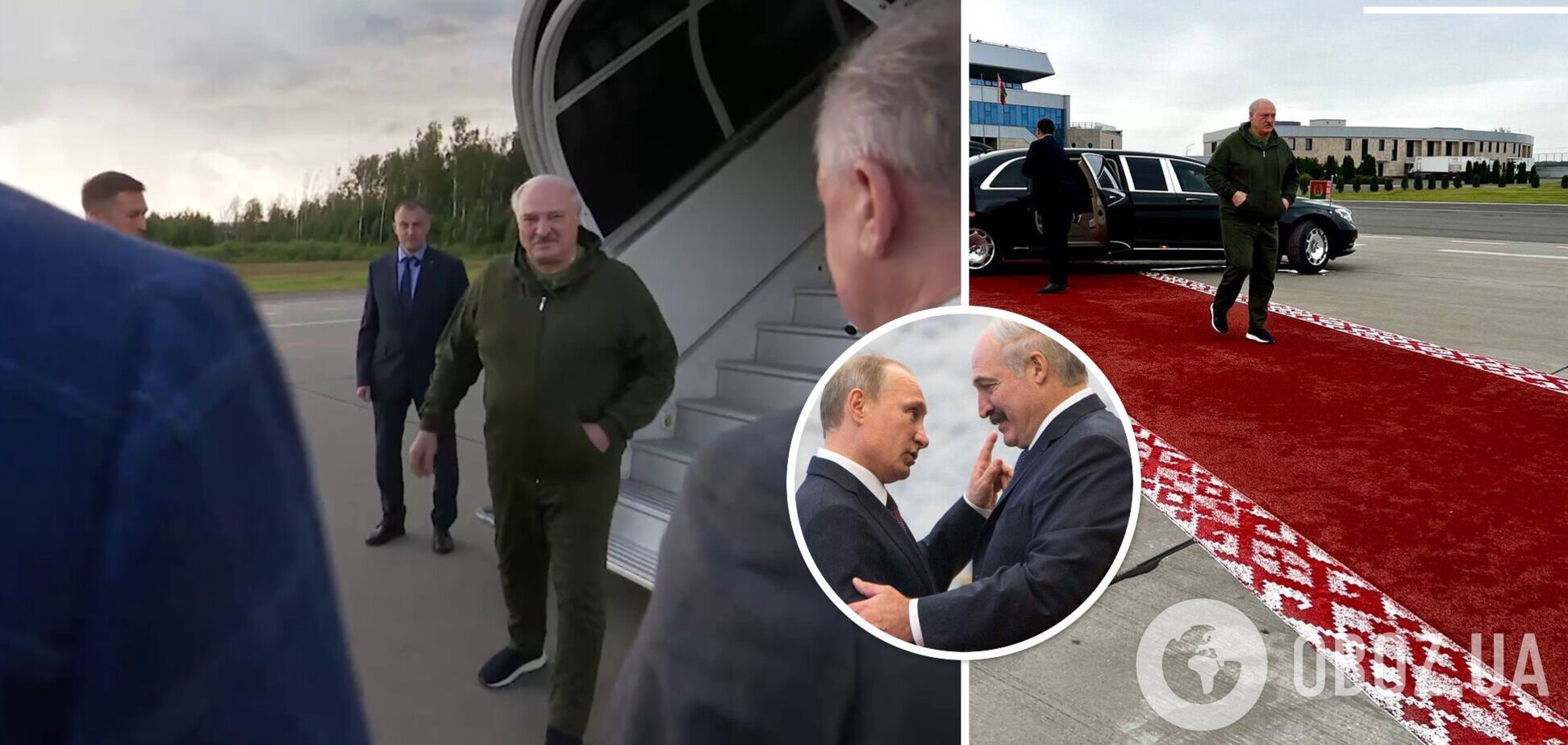 Лукашенко 22 июля отправился на встречу с Путиным