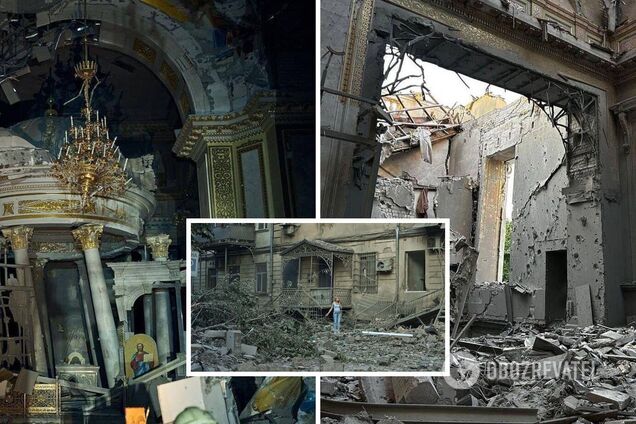 Как выглядит центр Одессы после масштабной ночной атаки. Фото и видео