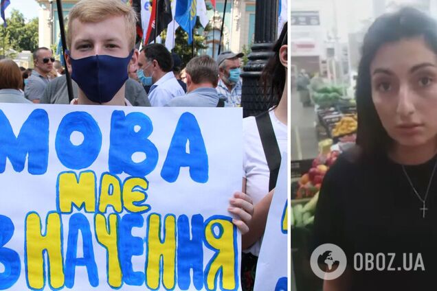 В Броварах предприниматель оскорбила военных из-за замечаний по русскому языку: извинение не заставило себя ждать. Видео