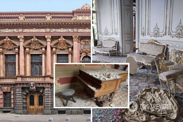 Вибито старовинні вітражі, пошкоджено меблі: фото та відео Будинку вчених в Одесі після нічного прильоту