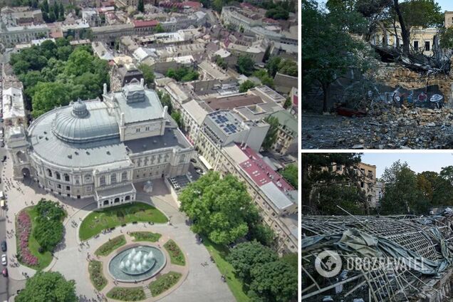В Одессе за ночь обстрела повреждены 25 памятников архитектуры. Список