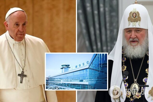 В России заявили, что Папа Римский хочет встретиться с патриархом Кириллом в аэропорту в Москве