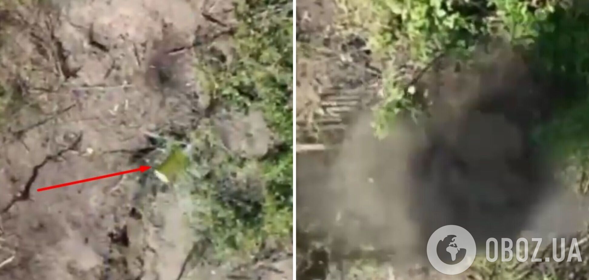 Как украинские спецназовцы прицельно уничтожают врага с помощью дрона: видео с передовой